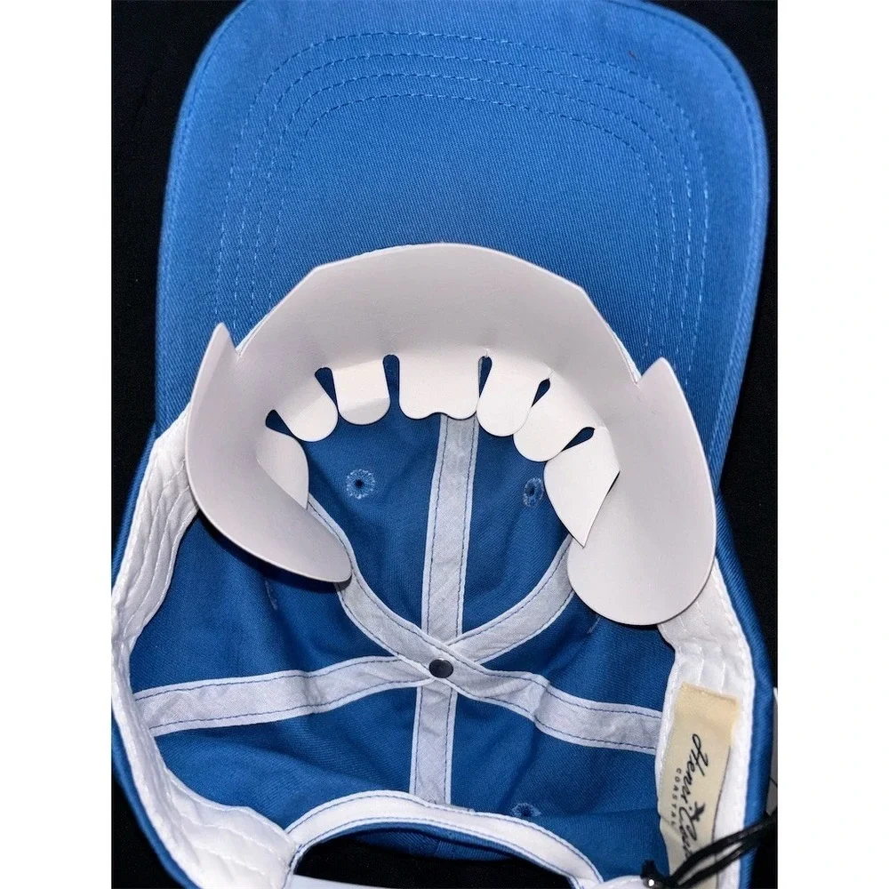 Henri Costa‎ Coastal Live Well Snapback Baseball Cap Hat Sky Blue One Size